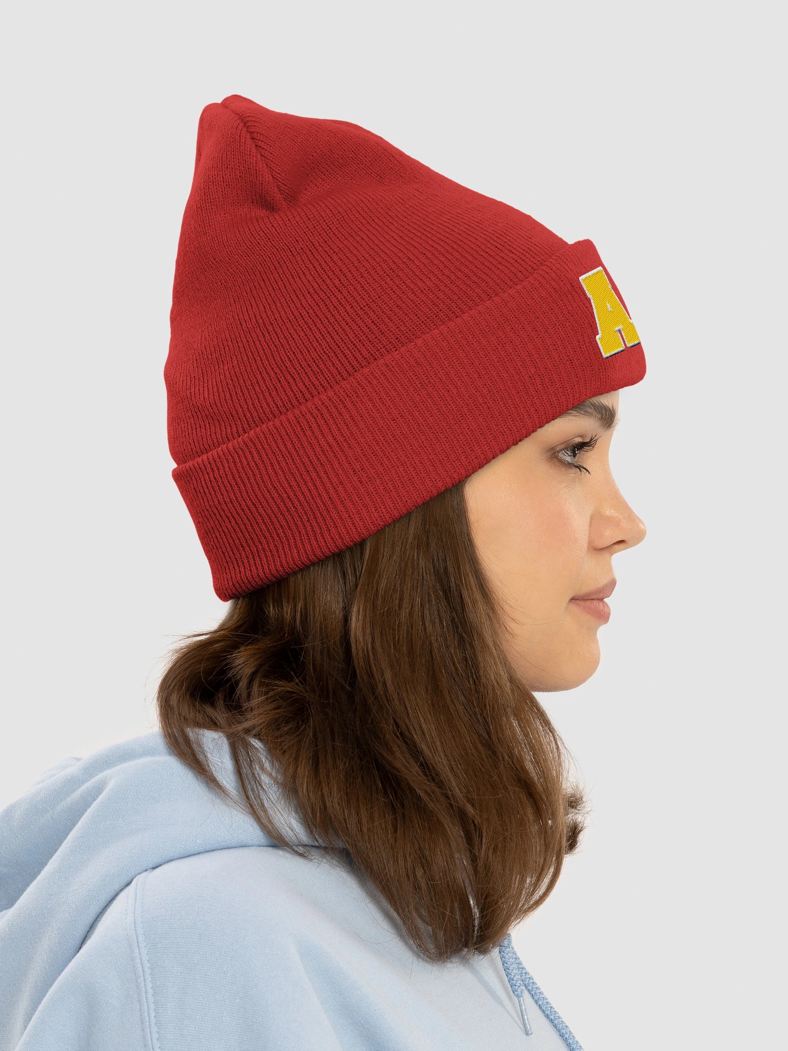 Alpha Delta Gamma Cuffed Beanie product image (5)
