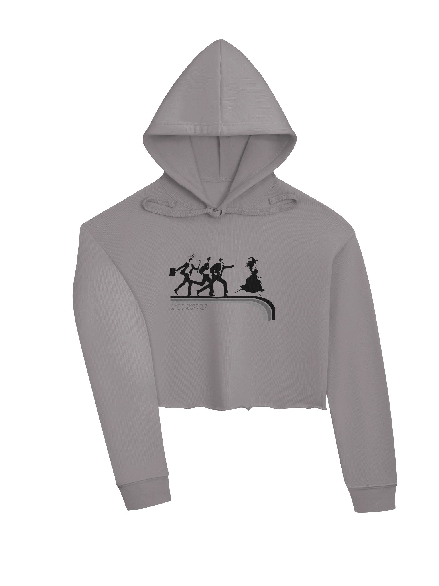 Who's Worried Cropped Hoodie product image (3)