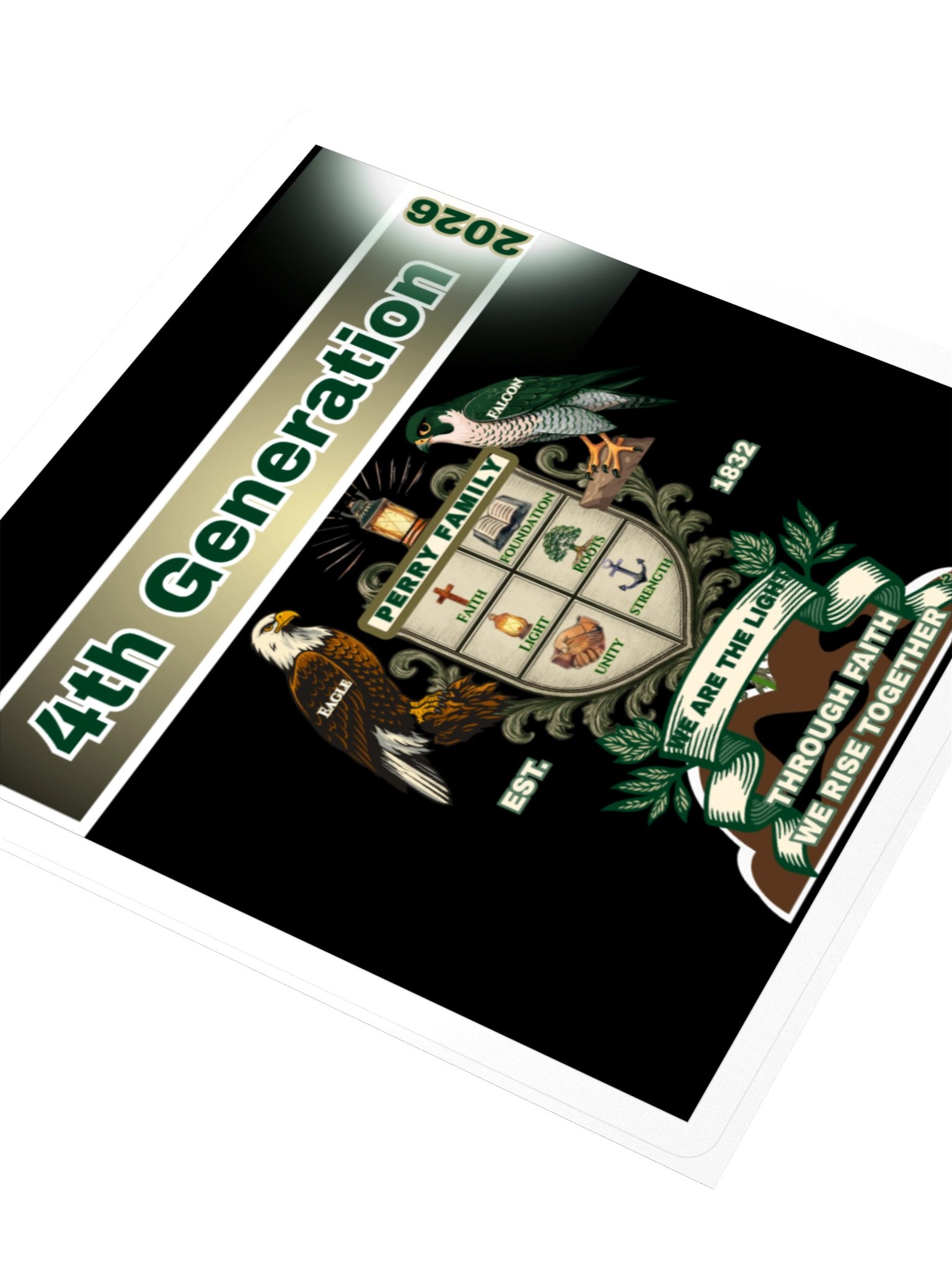 4th Generation Perry Family Reunion 2026 Stickers – Legacy Edition product image (3)