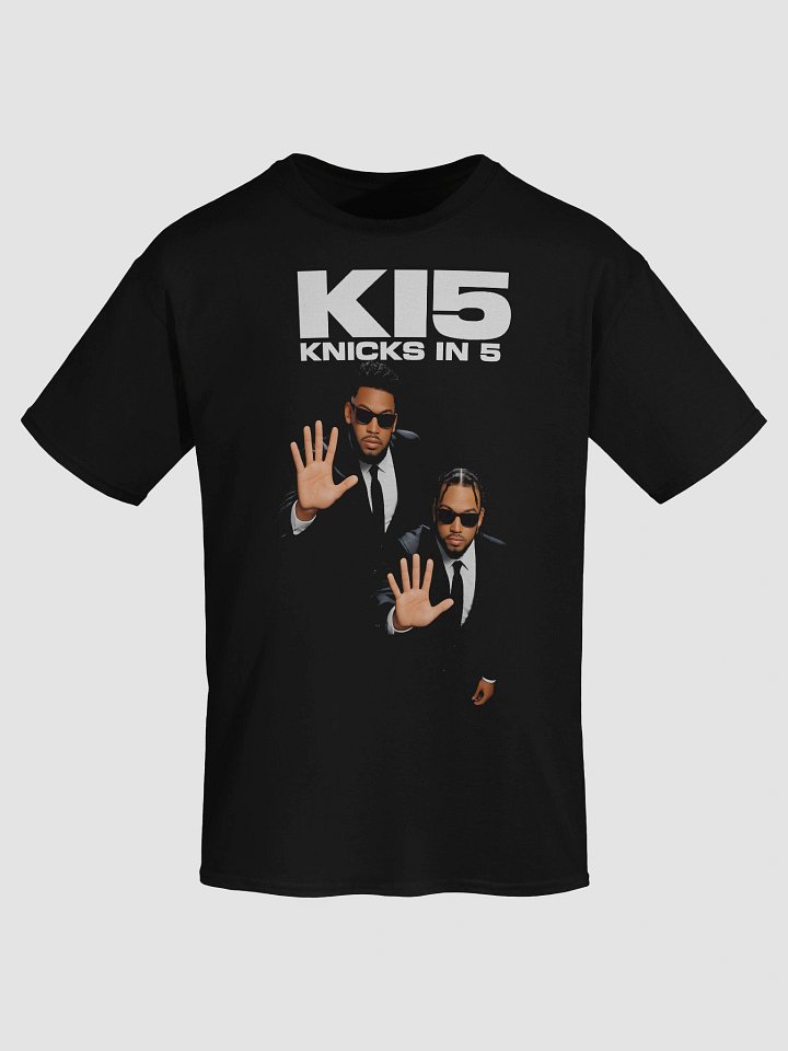 Exclusive KI5 Knicks in 5 T-Shirt – New York Basketball Urban Streetwear Graphic Tee product image (2)
