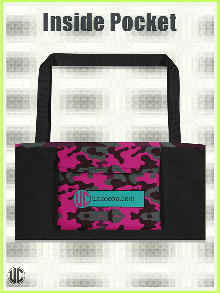 UnkoCon – Savage Woodland Camo Tote Bag product image (2)