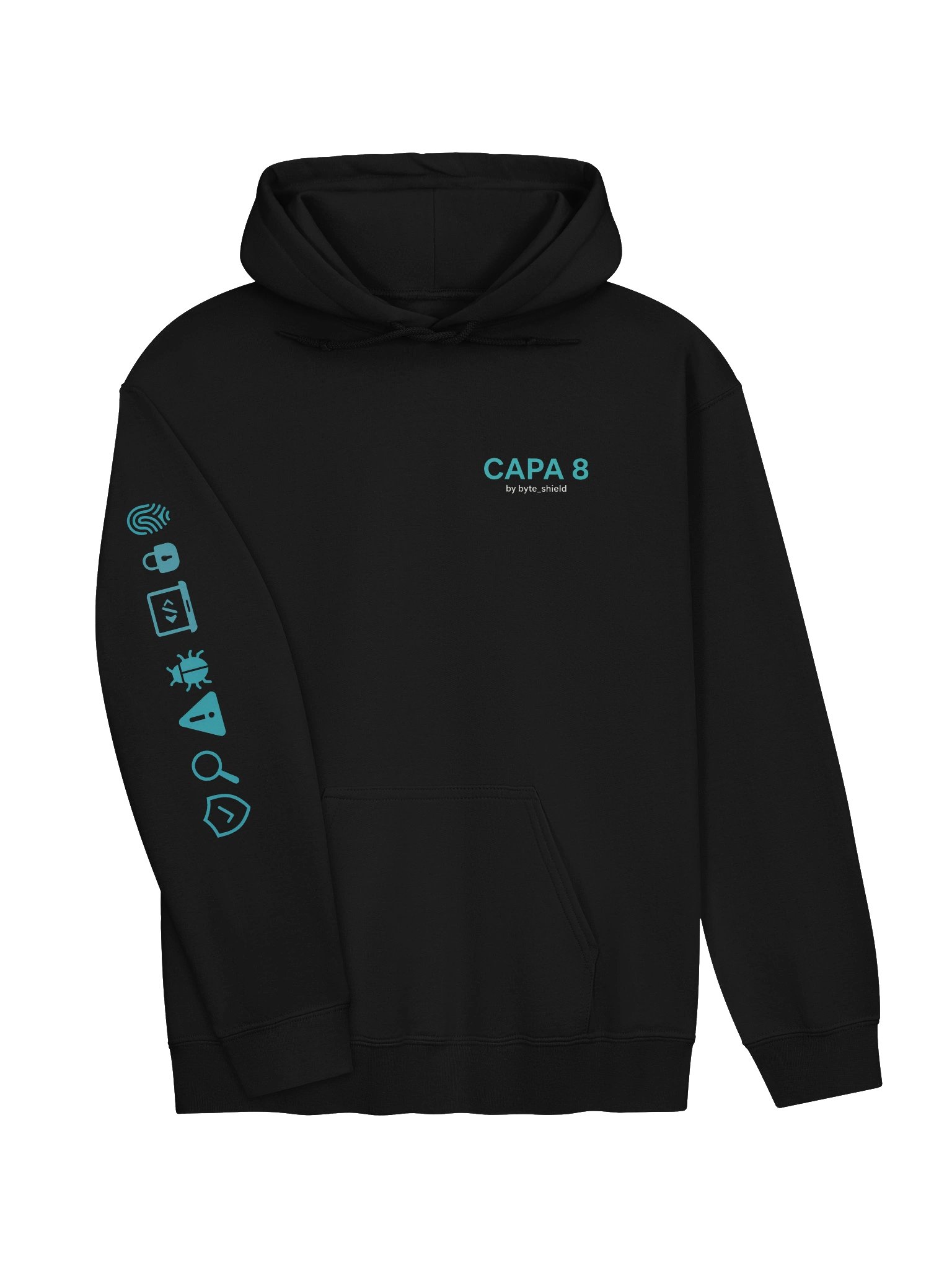 CAPA 8 Turquoise Cyber Hoodie product image (3)