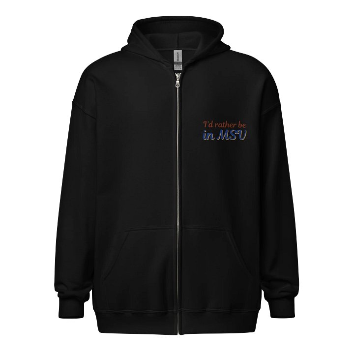 I'd Rather Be Zip Hoodie product image (1)