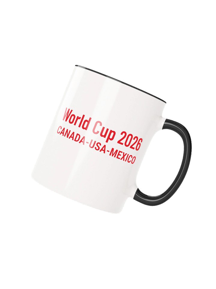 Switzerland 2026 World Cup Flag Mug - Switzerland Soccer Fan Coffee Cup - Premium Two-Tone Ceramic Mug product image (2)