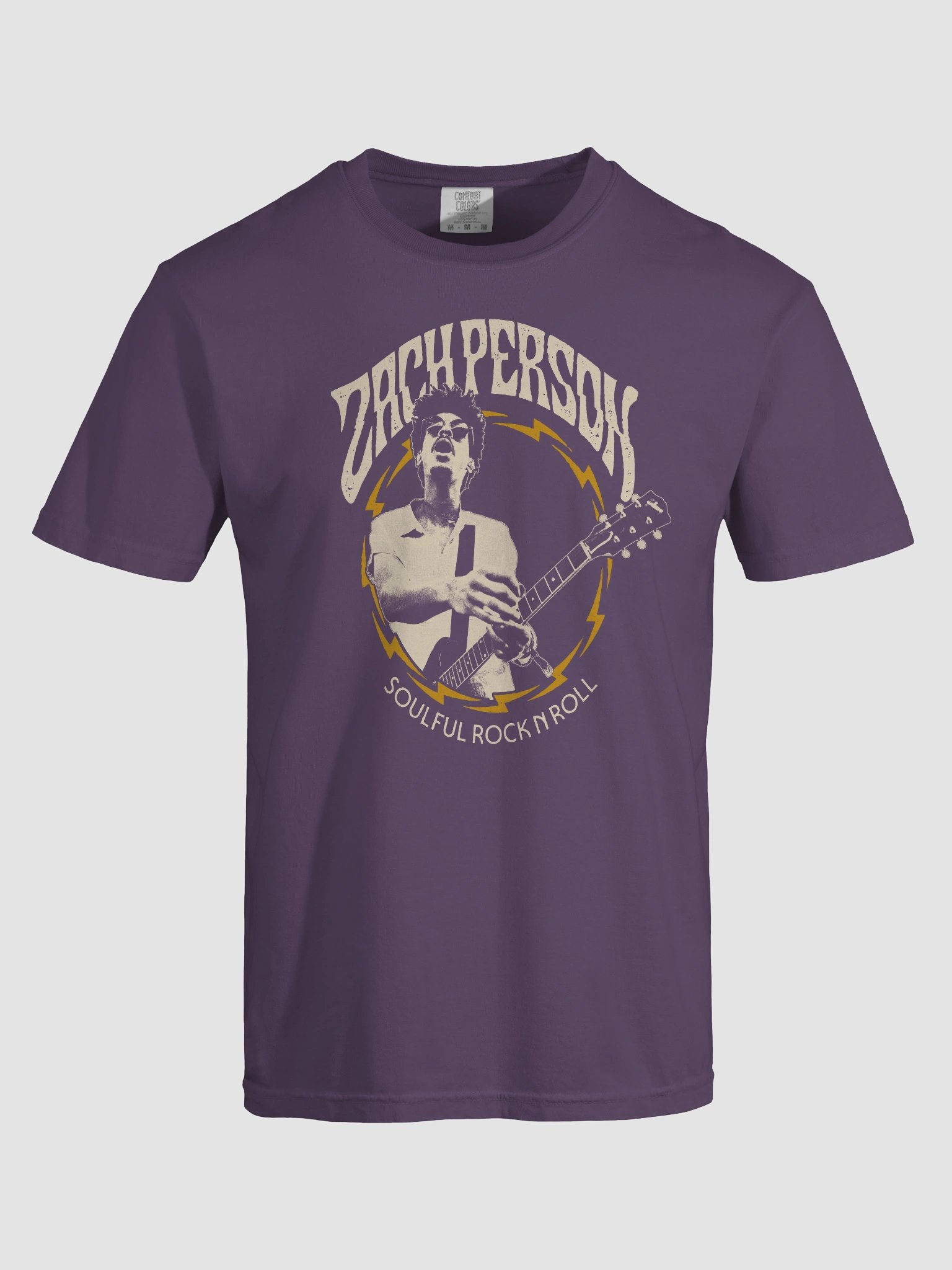 Soulful Rock N Roll Tee (Purple) product image (5)
