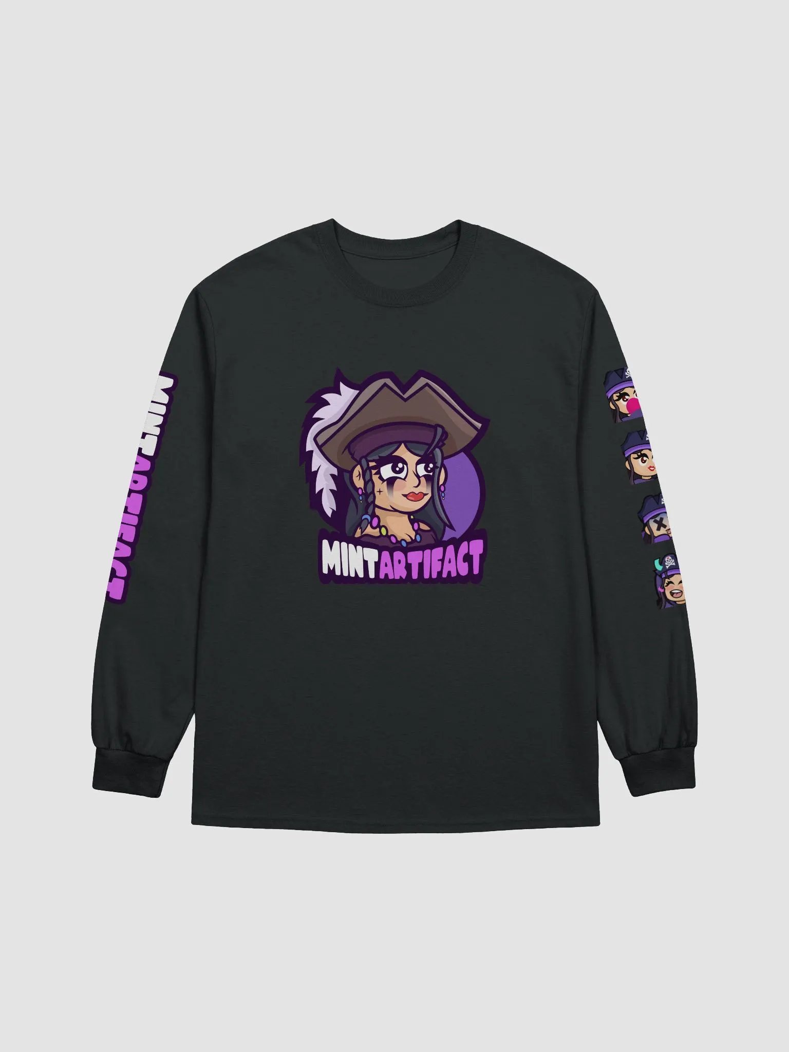MintArtifact Emote Long Sleeve product image (1)