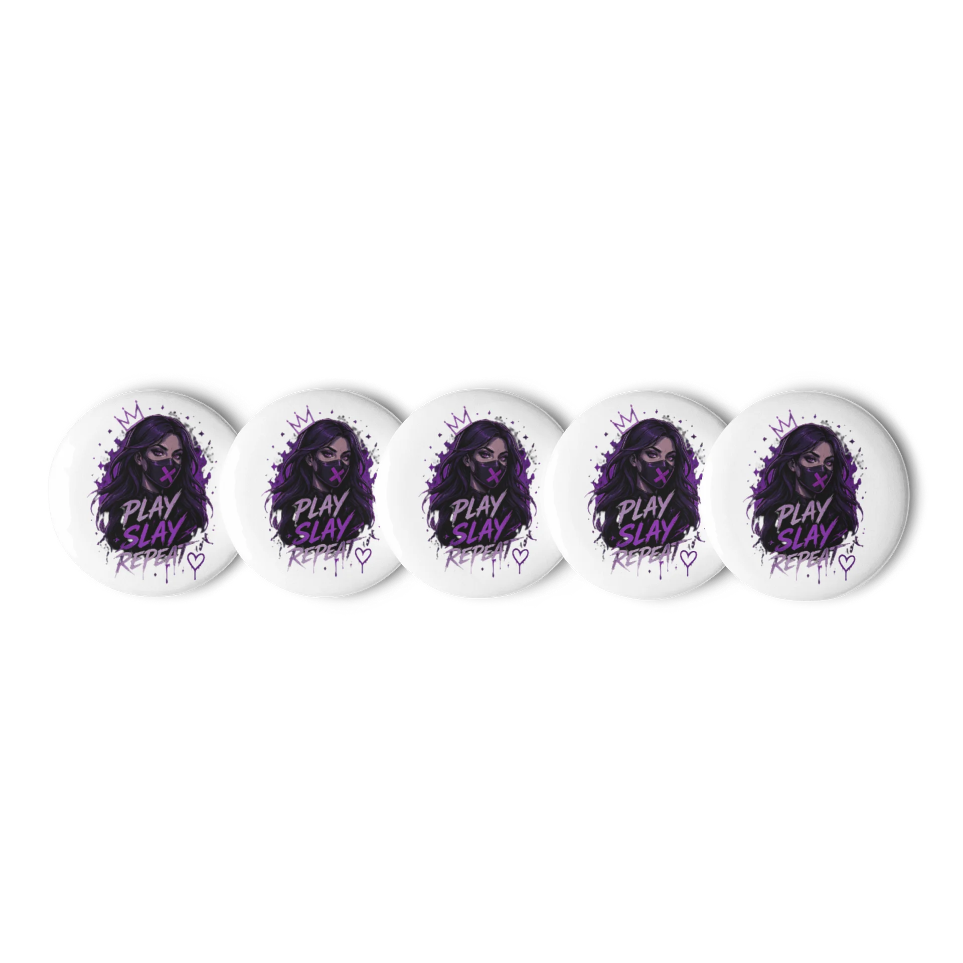 Crowned Play + Slay Rebel Pin Set product image (1)