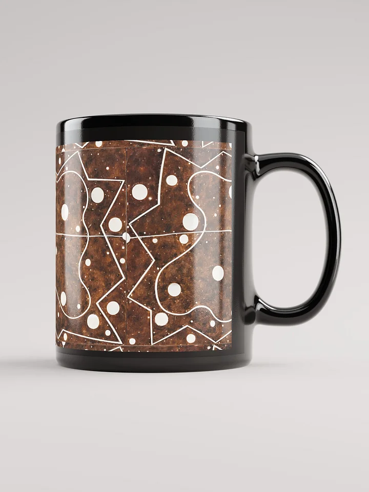 Possibility in Circles Black Glossy Mug product image (1)
