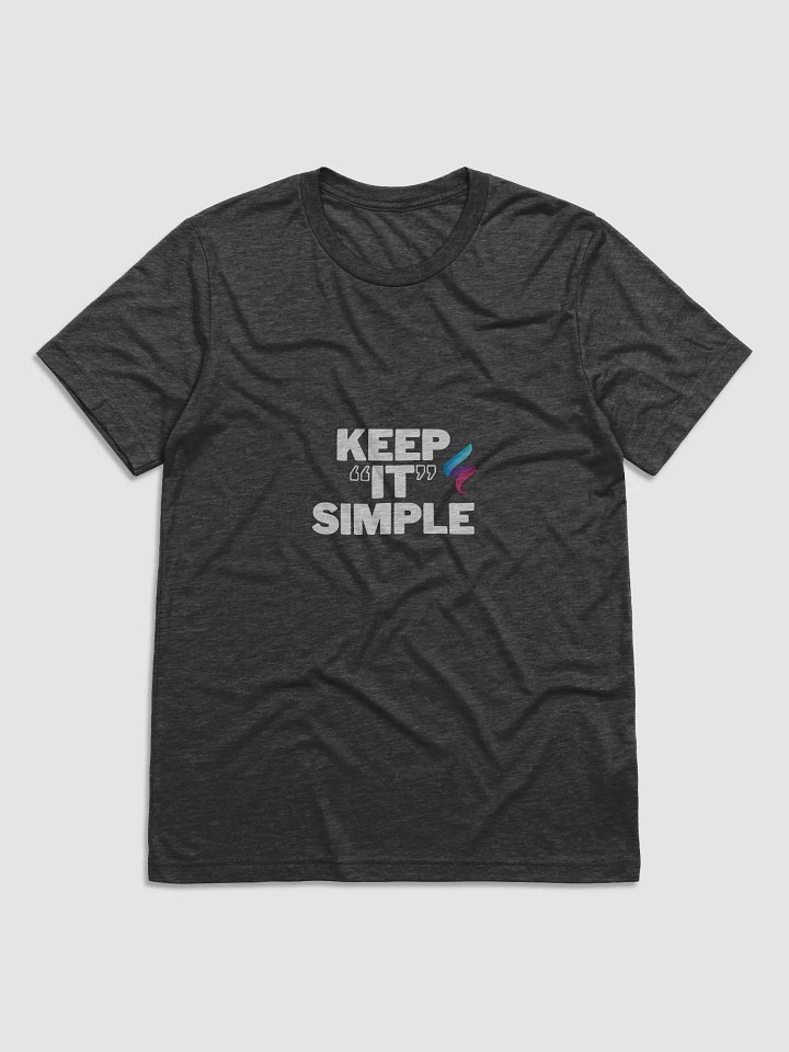 Keep IT Simple Triblend Short Sleeve T-Shirt product image (3)