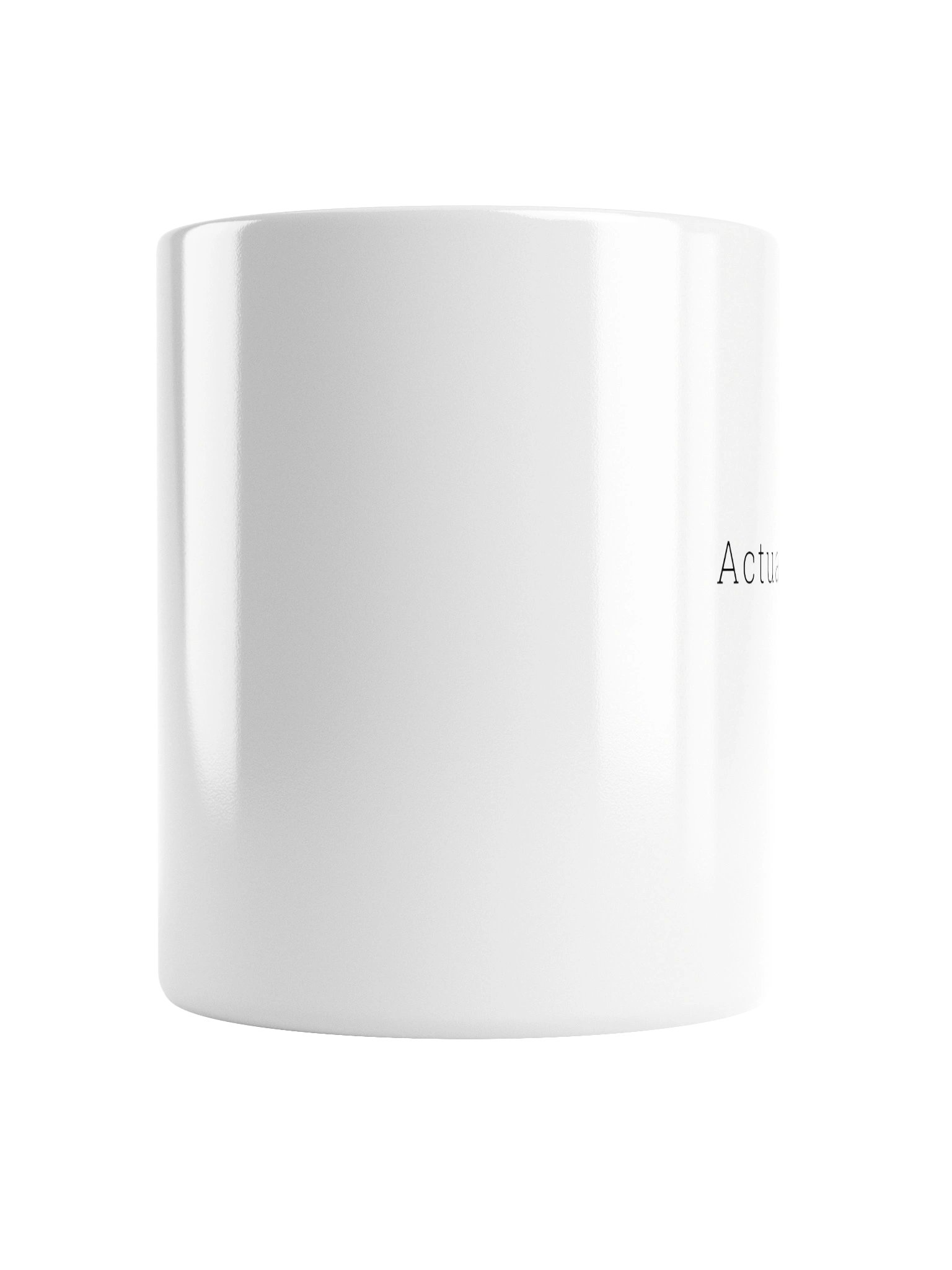 Actually Independent - White Mug (Right Handle) product image (2)