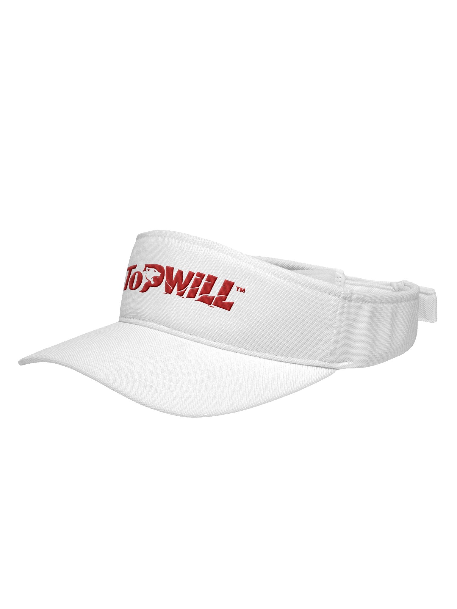 Topwill™ White & Red Visor product image (2)