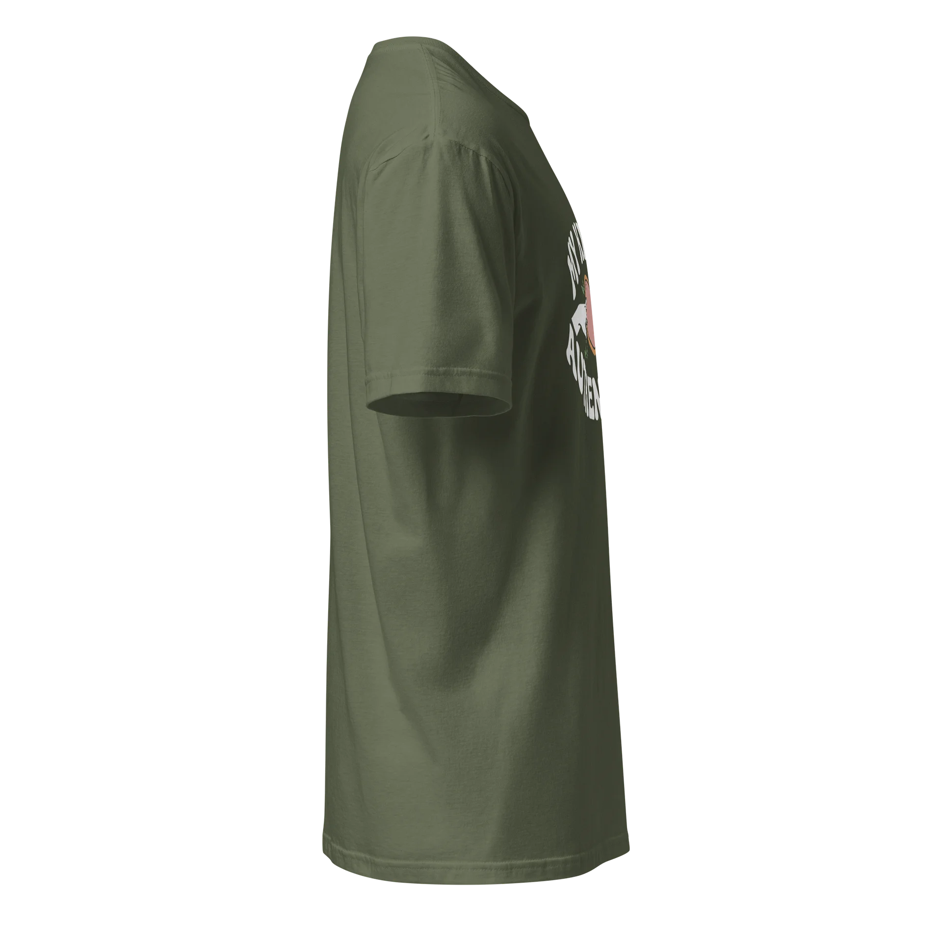 “My Kink Is Authenticity” Military Green Soft-Style T- product image (4)