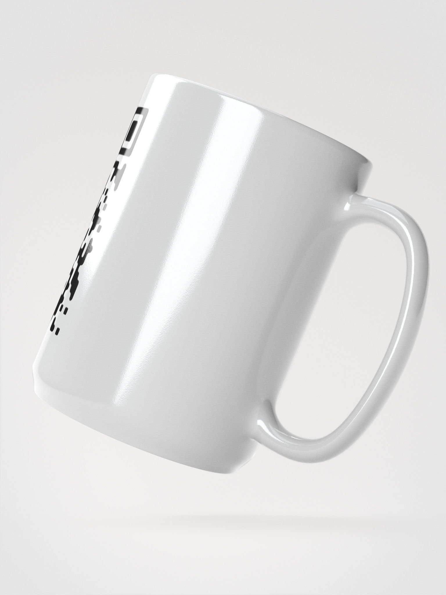 Vivid QR Code Circle Mug product image (3)