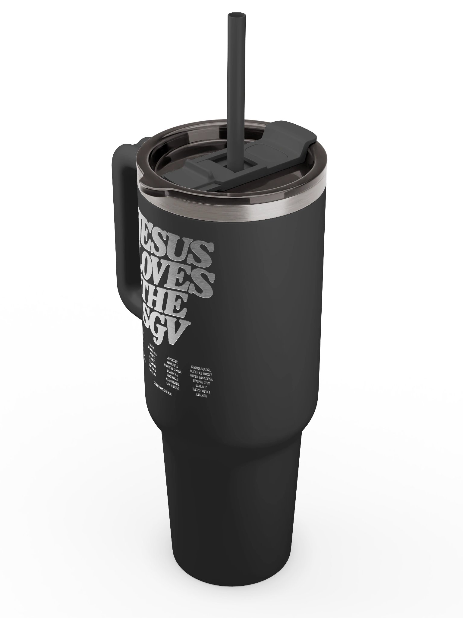 Jesus Loves SGV 40oz Travel Tumbler with Straw product image (21)