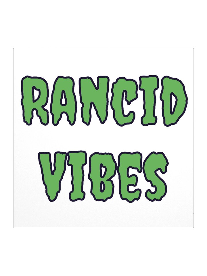 Rancid Vibes stickers product image (1)