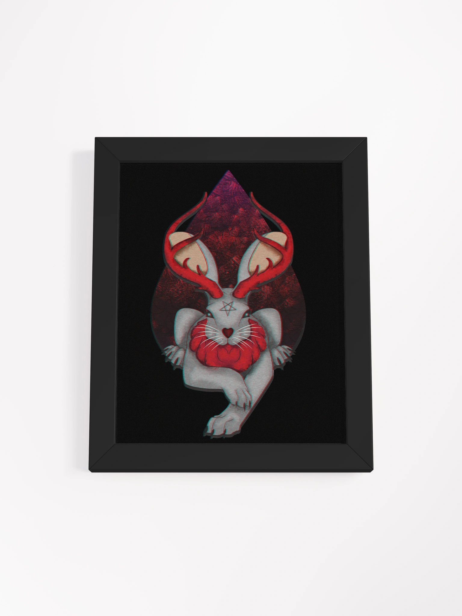 Dark Jackalope Framed Poster product image (3)