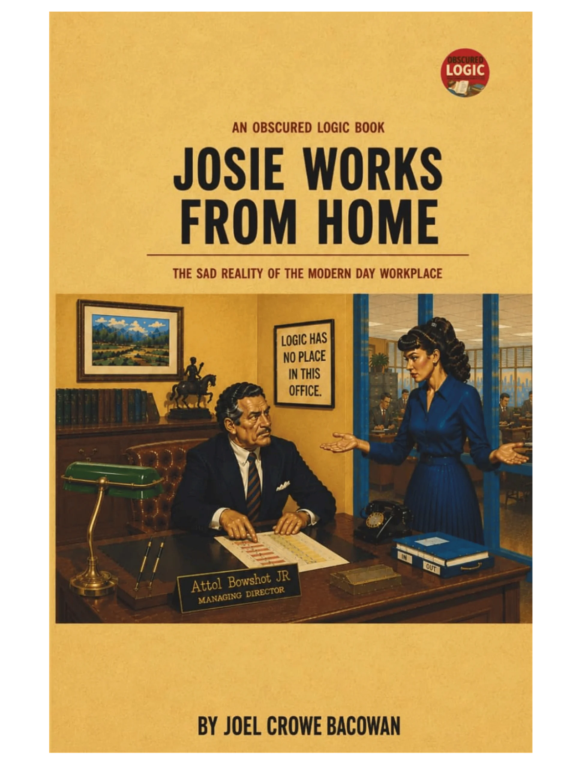 Josie Works from Home Hardback book product image (1)