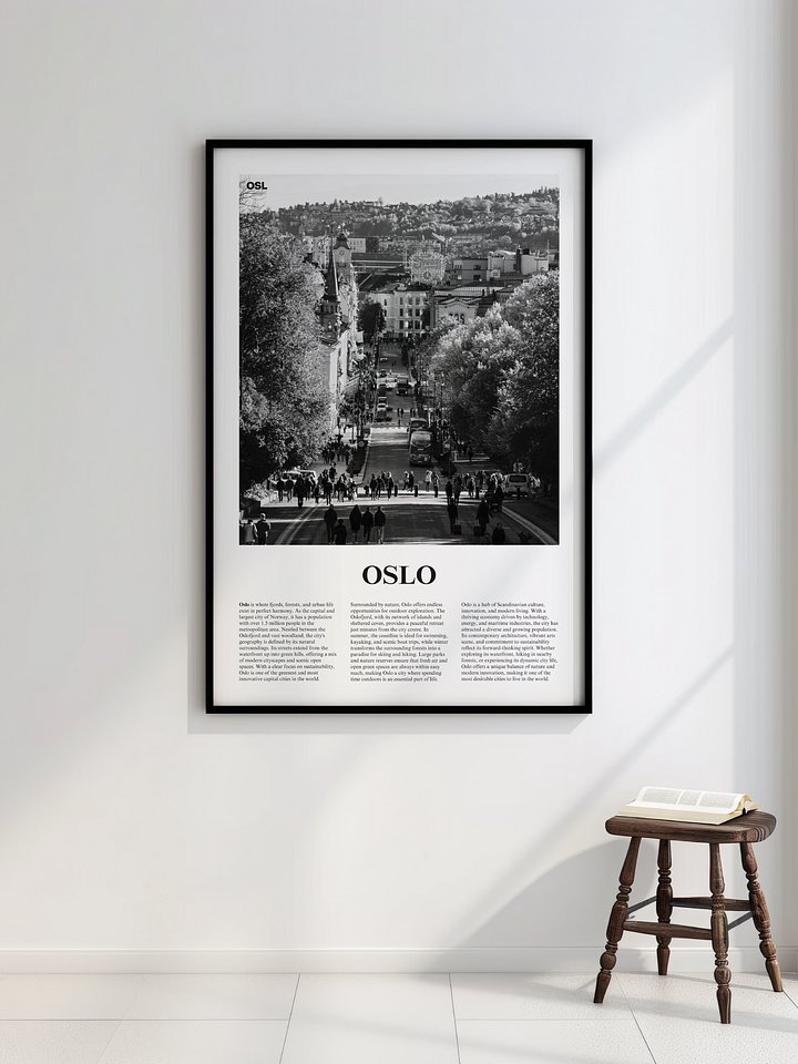 Oslo 02 Newspaper Poster product image (2)