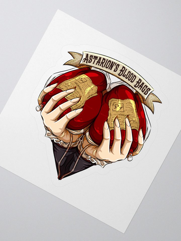 Astarion's Blood Bags Stickers product image (2)
