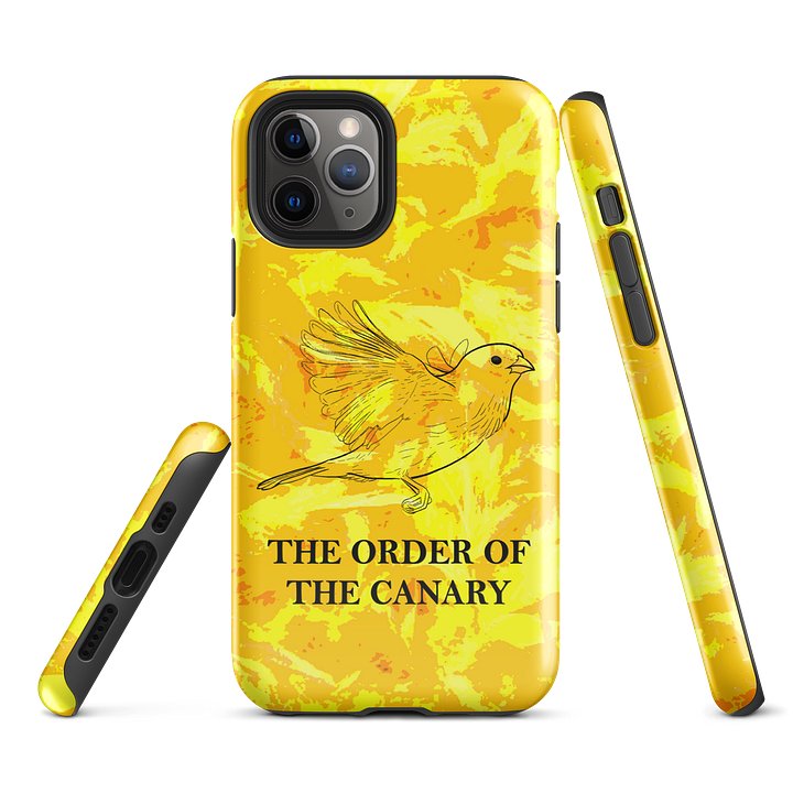 THE ORDER OF THE CANARY - iPHONE TOUGH CASE product image (1)