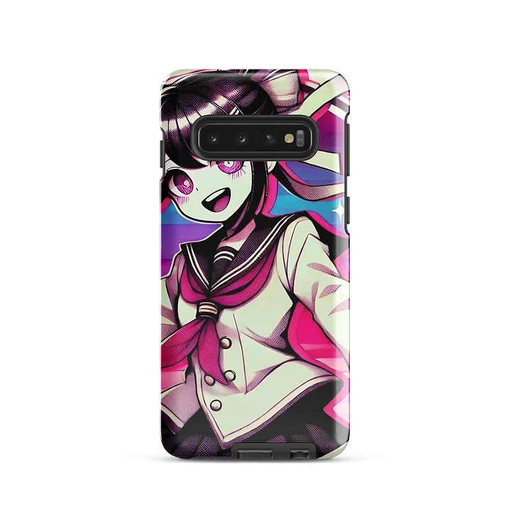 Vibrant Anime Girl Samsung Tough Case - Colorful Kawaii Character Design product image (1)