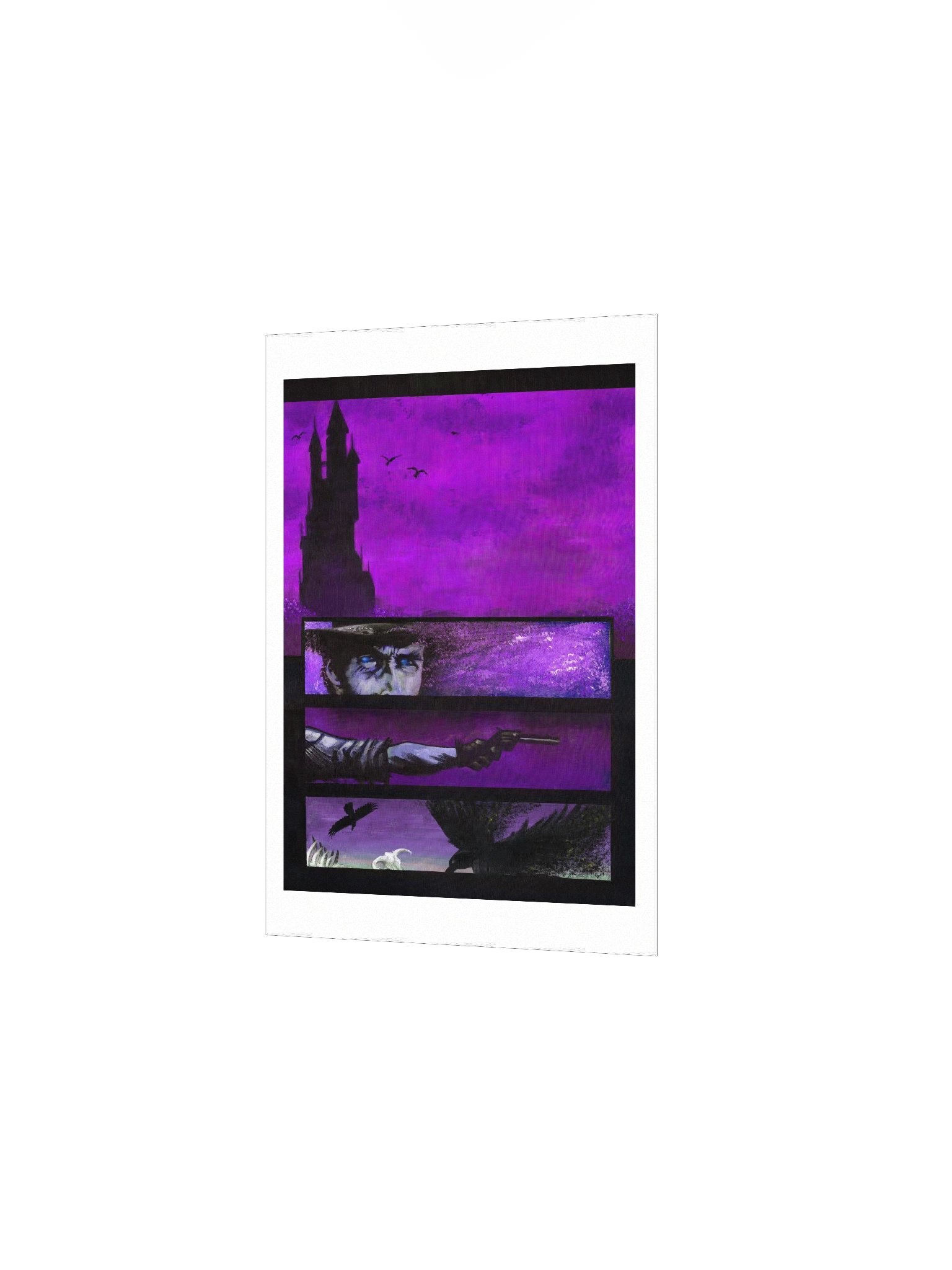 Dark Tower print (purple) product image (11)