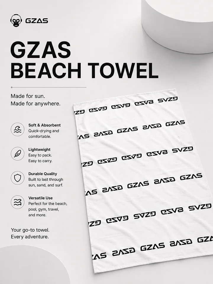 GZAS Beach Towel product image (3)