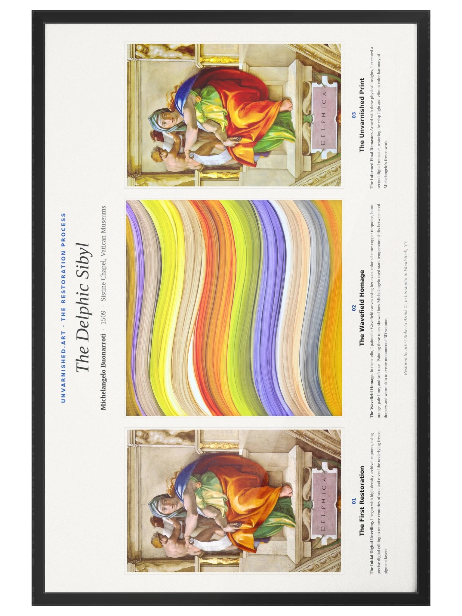 The Delphic Sibyl — Framed Process Poster product image (4)