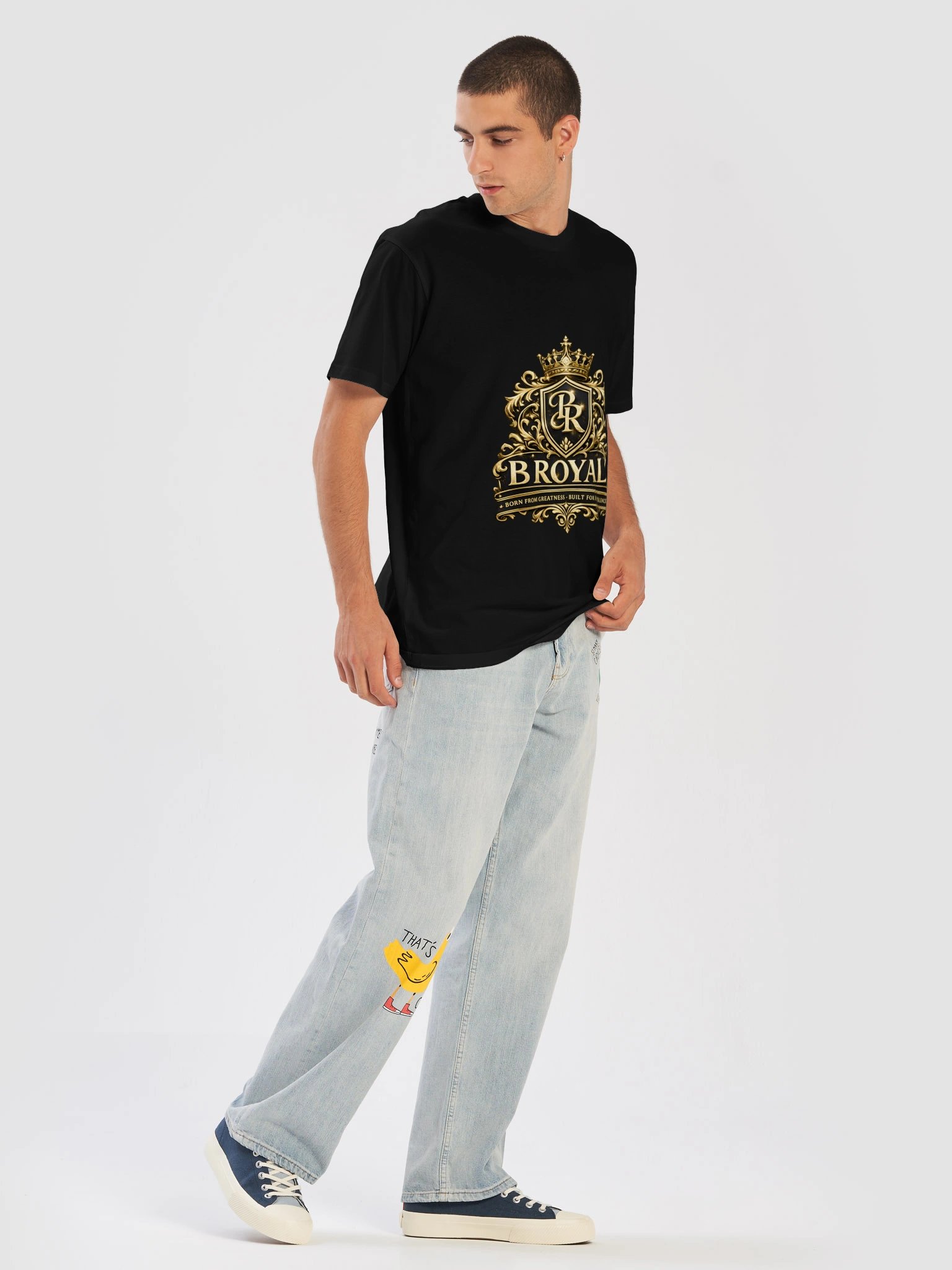 B Royal Crest Tee – Born From Greatness product image (41)