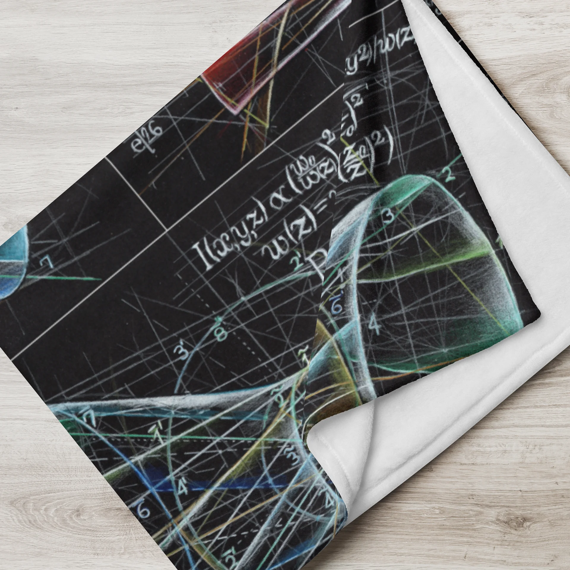 Gaussian Beam - Geometric Physics Art Blanket product image (4)