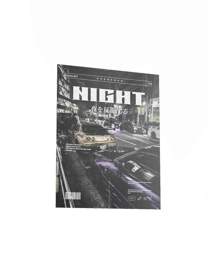 Conquer The Night - Concept Cover Print product image (1)