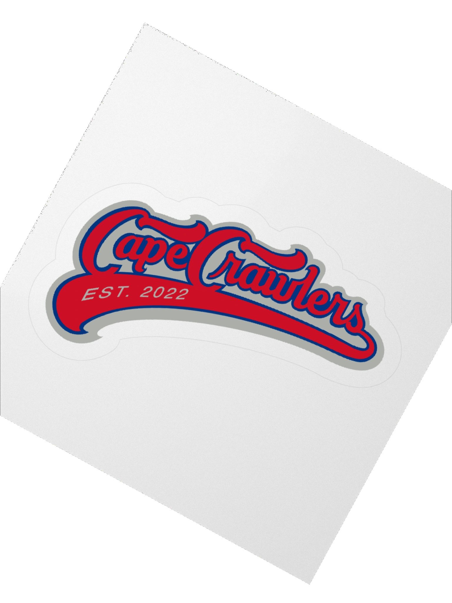 Varsity Logo (Red) Sticker product image (5)