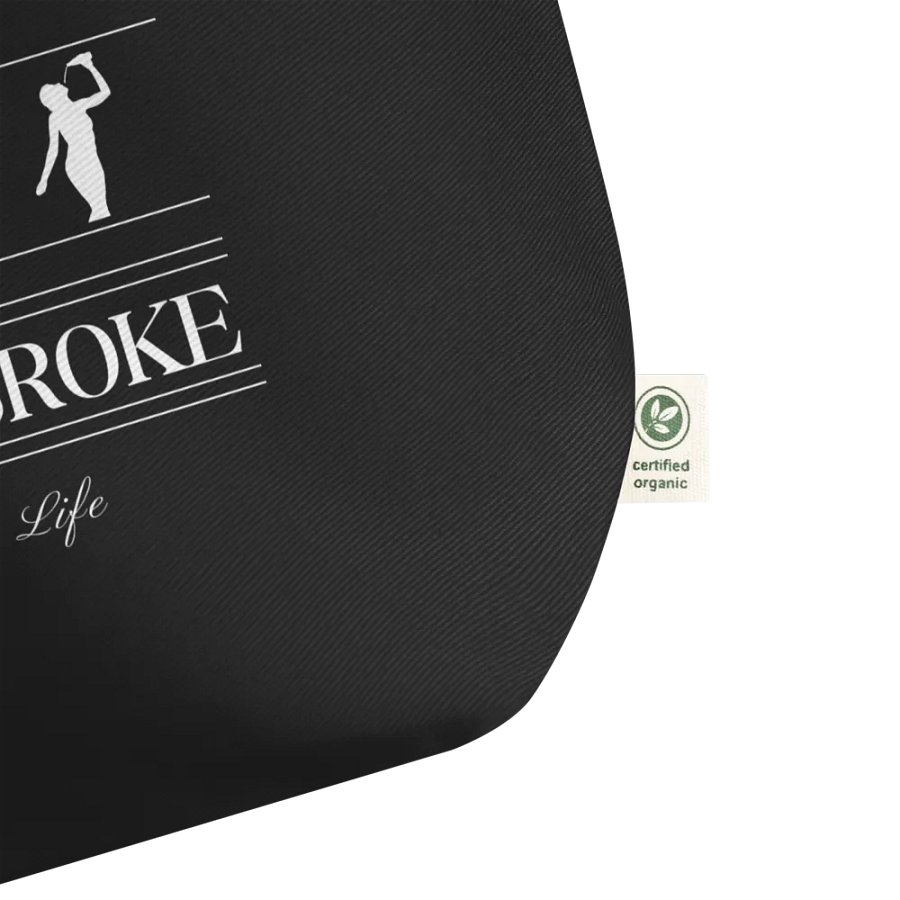 Tired and Broke Tote Black product image (2)