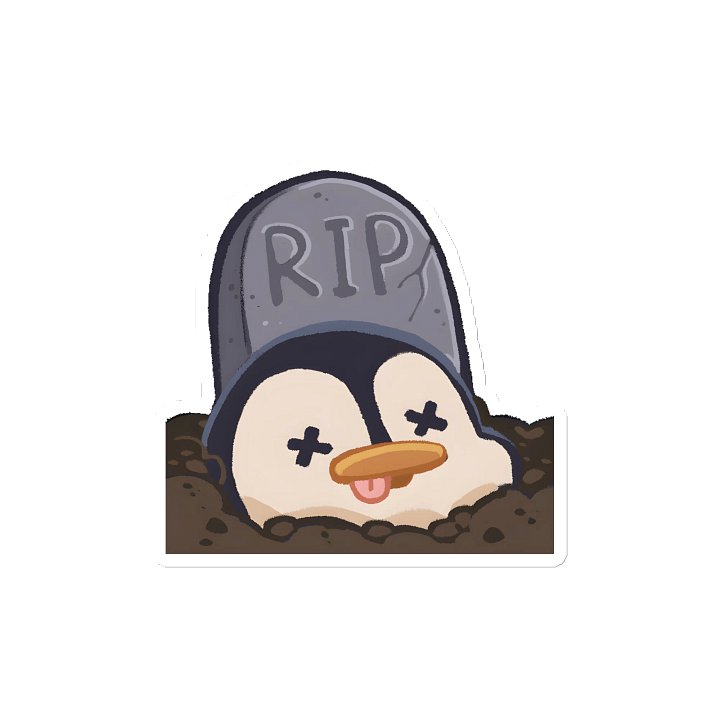 RIP Penguin Magnet product image (2)