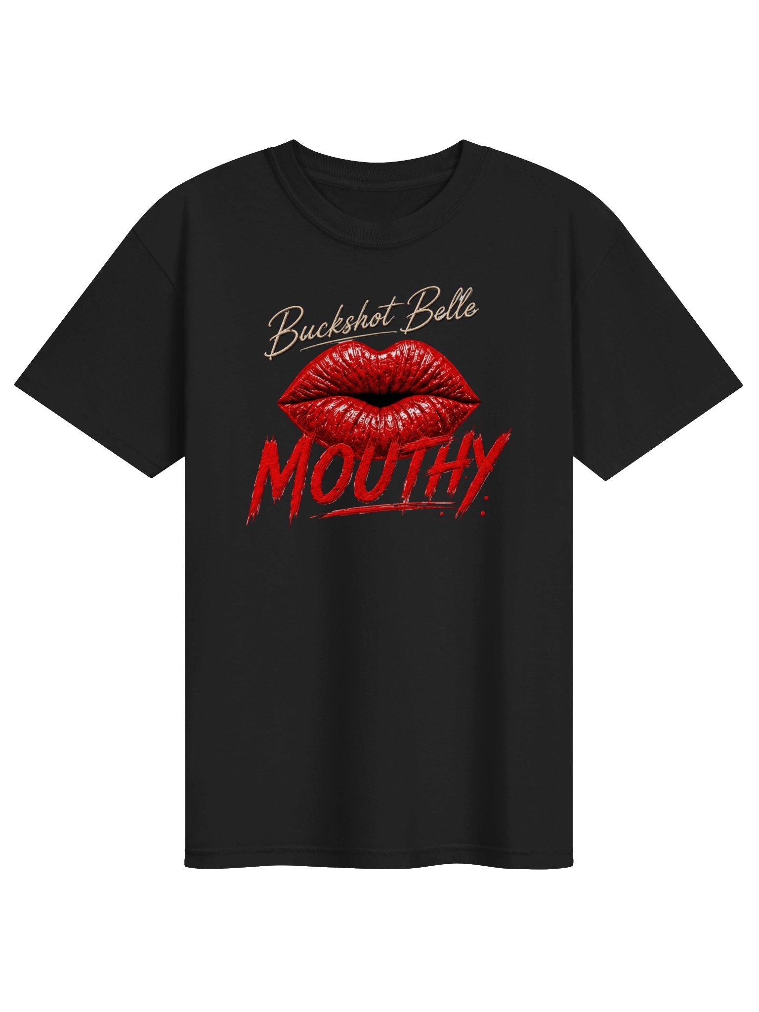 Mouthy Heavyweight Unisex T-Shirt product image (2)