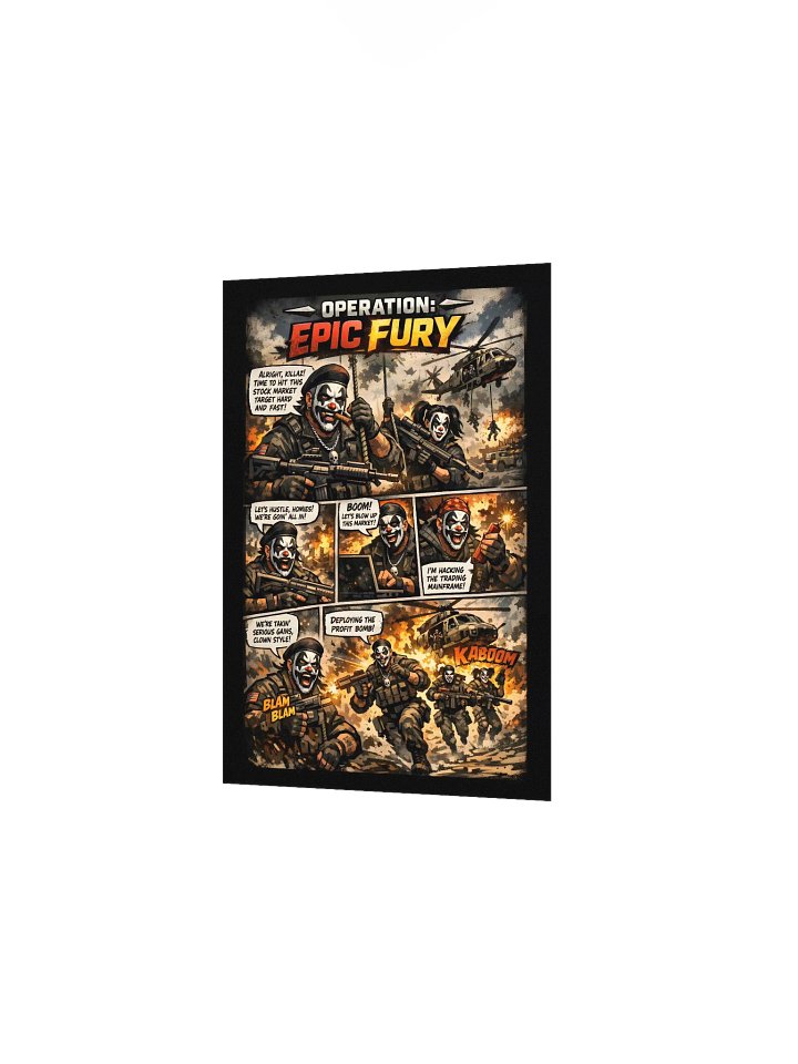💥 Operation: Epic Fury – 5x7 Matte Poster product image (2)