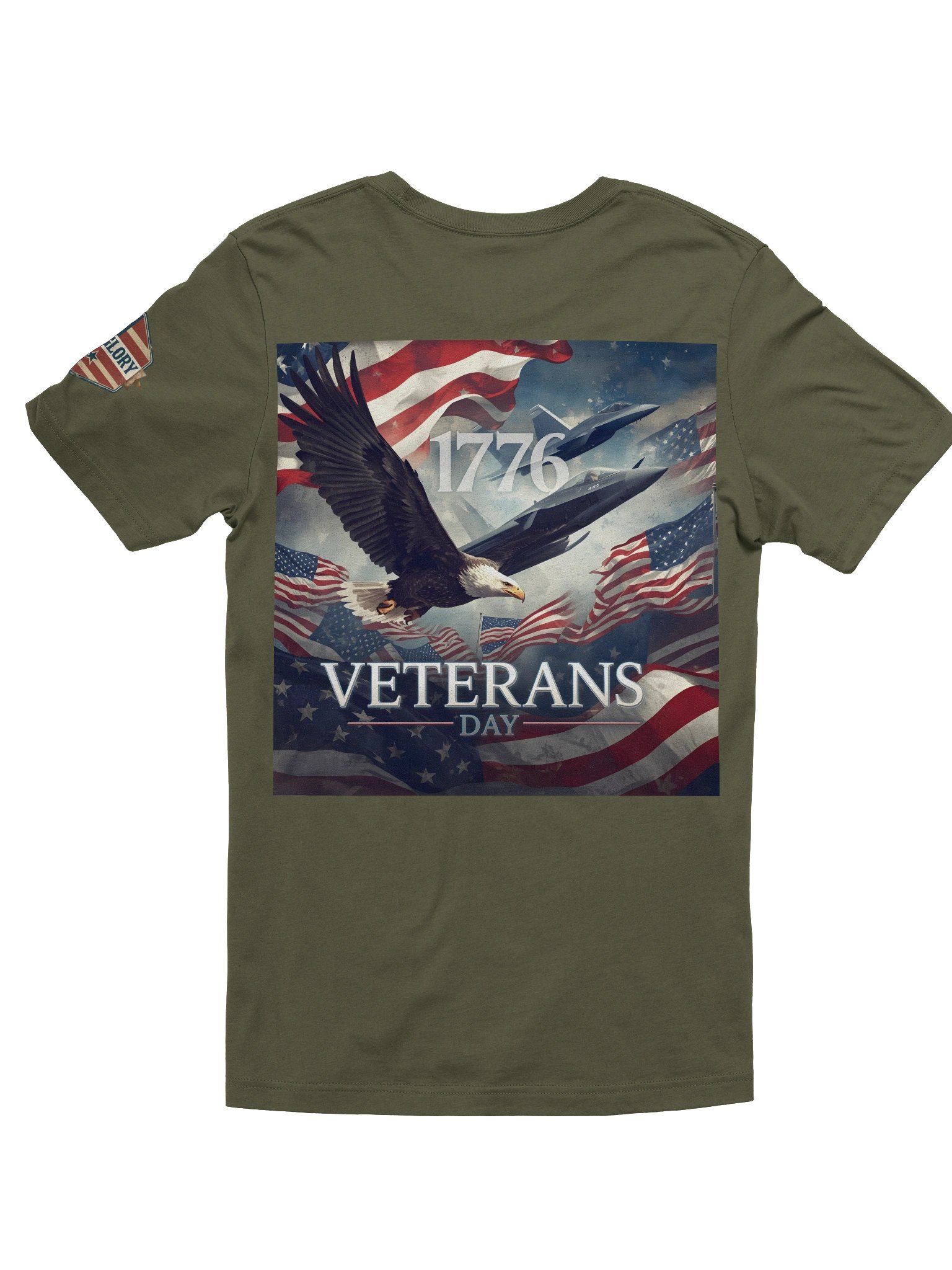 Eagle Emblem Globe T-Shirt product image (2)