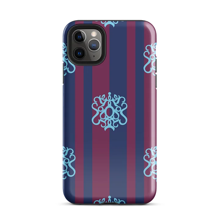 Maroon Navy Flirty Academic iPhone® Case product image (1)