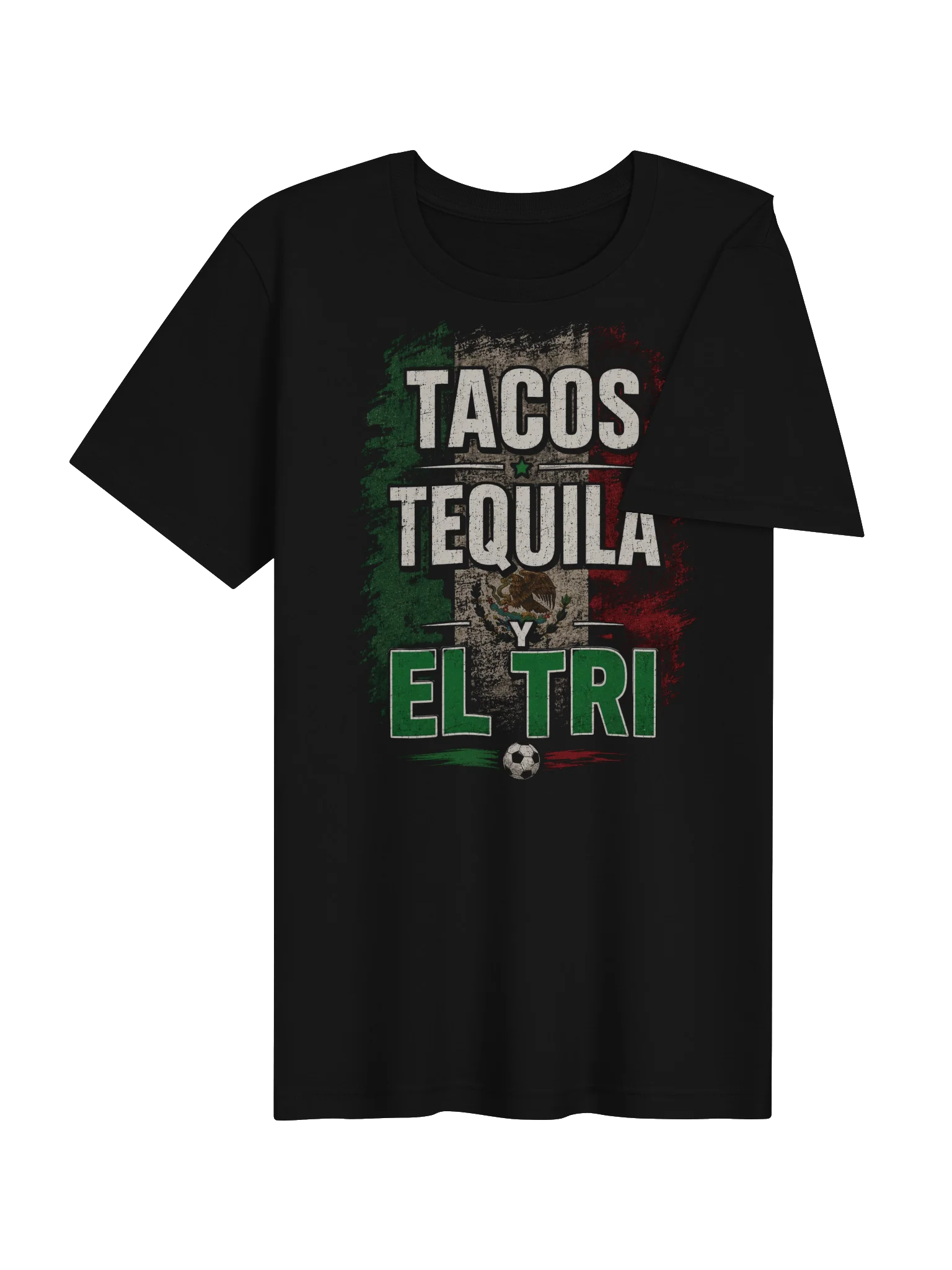 Tacos Tequila y El Tri T-Shirt | Mexico Soccer Fan Tee and Apparel product image (4)