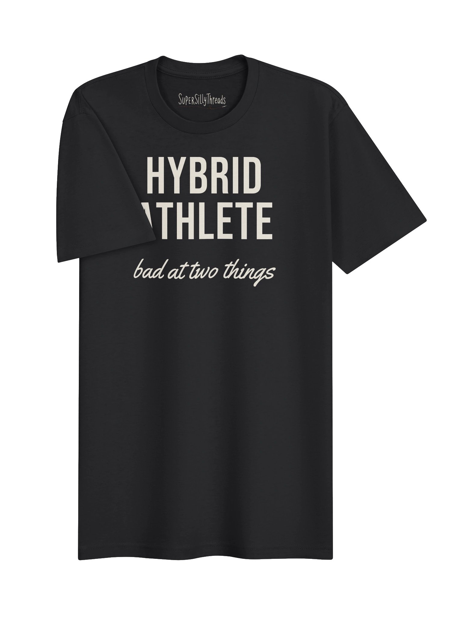 Hybrid Athlete Bad at Two Things Gym Tee product image (3)