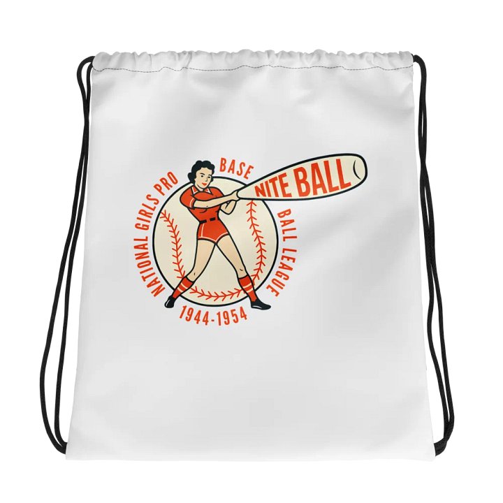 NGBL Legacy Collection Modern Nite Ball Logo All-Over Print Drawstring Bag product image (1)