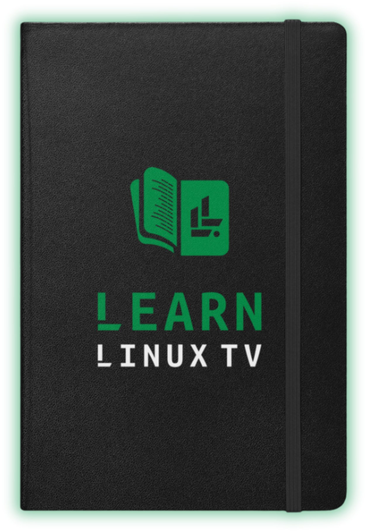 Learn Linux TV Hardcover Notebook product image (1)