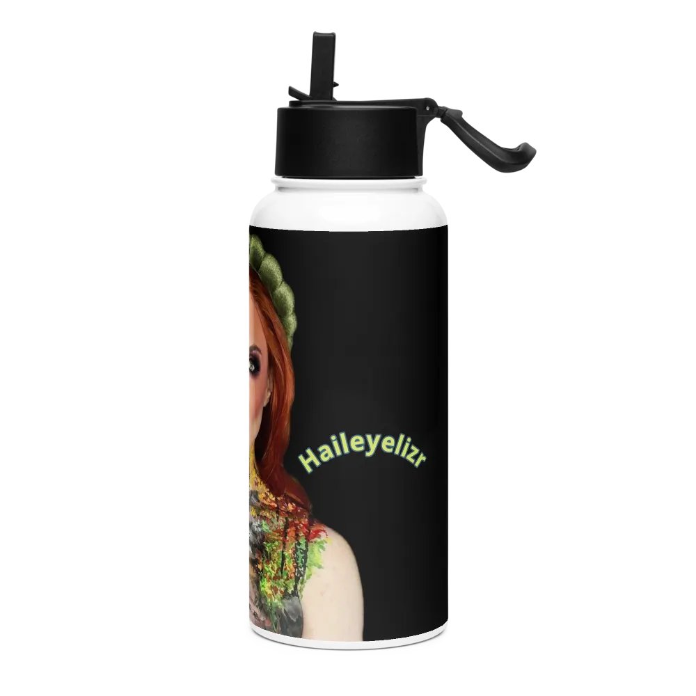 Fall vibes water bottle product image (3)