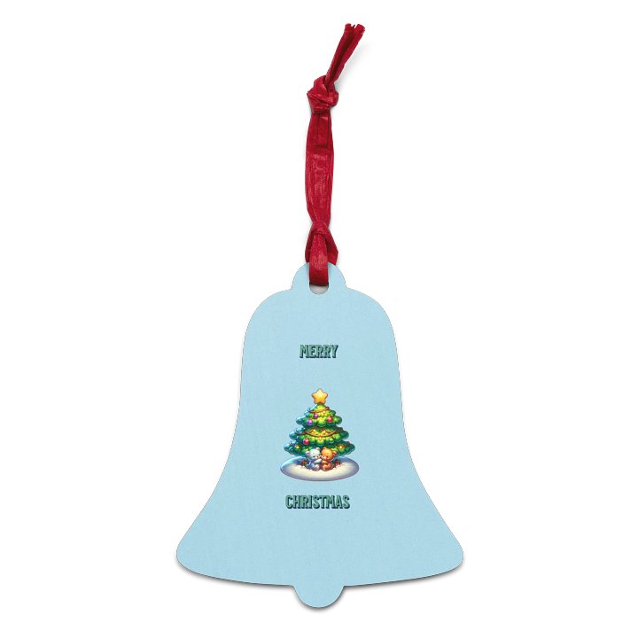 Festive Teddy Bear Ornament product image (7)
