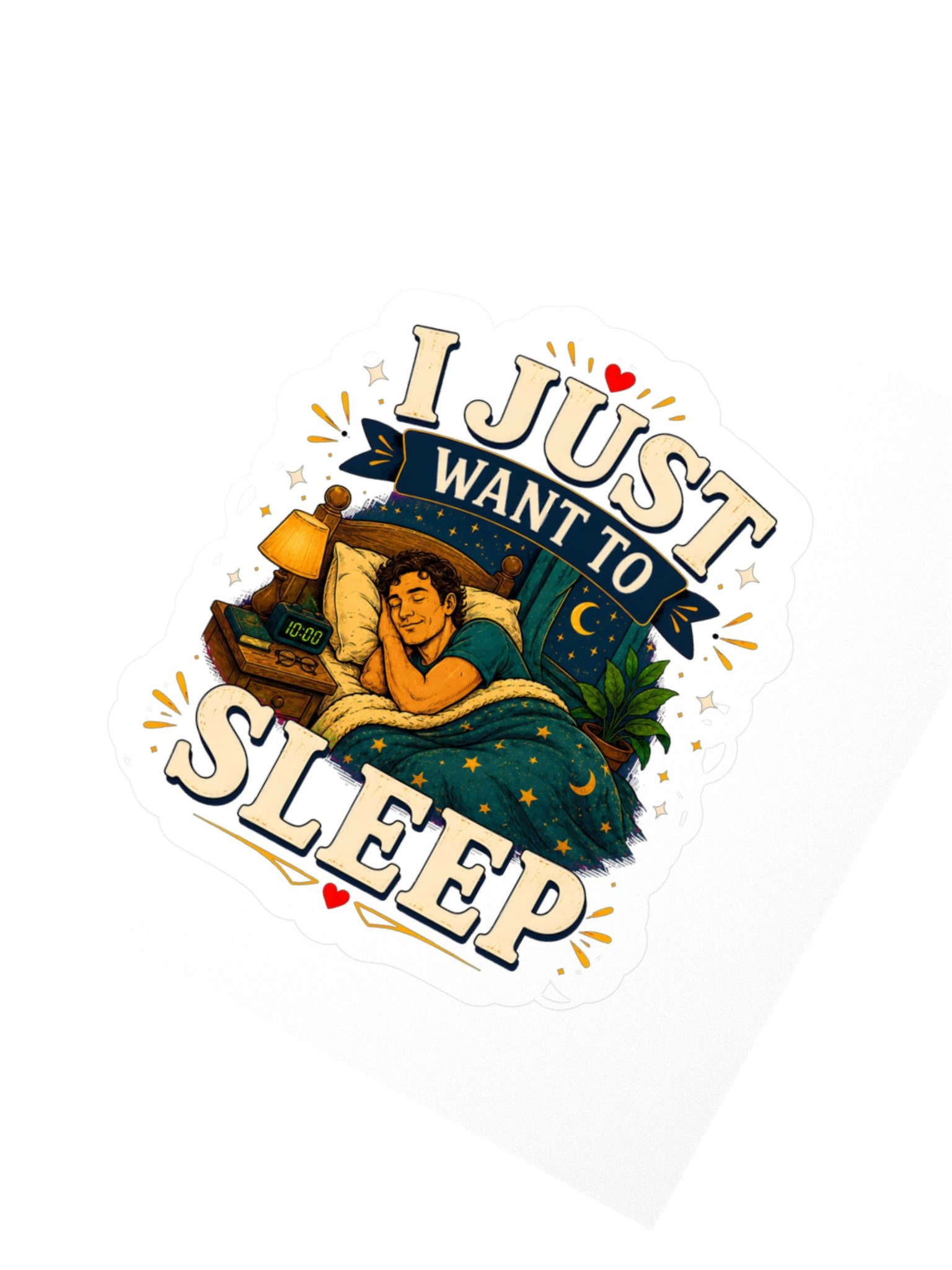 I Just Want To Sleep Sticker product image (2)