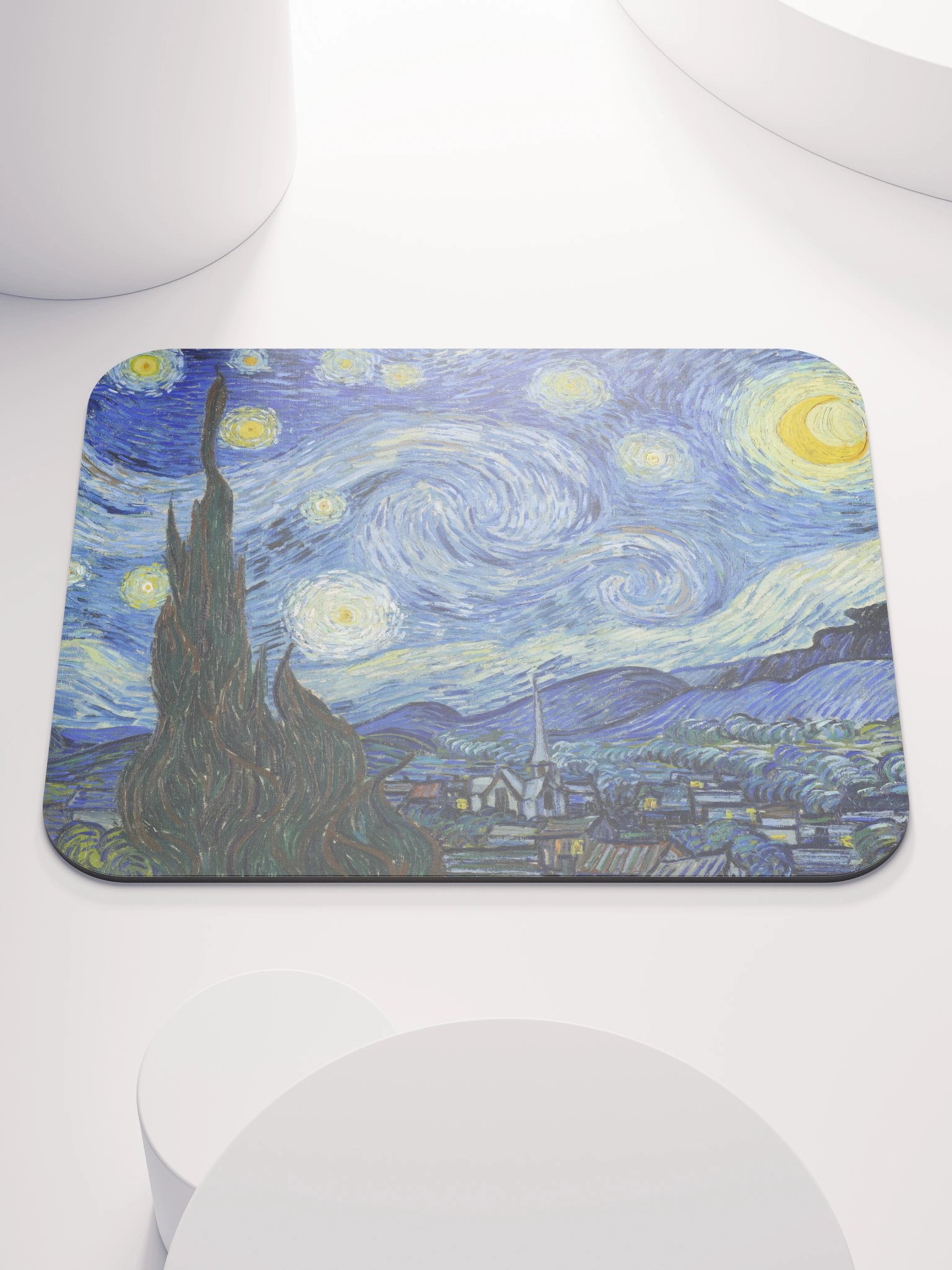 Van Gogh – The Starry Night Mouse Pad product image (1)