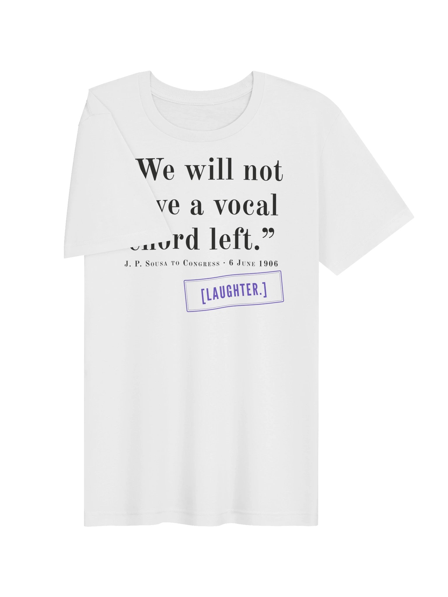 Vocal Chord (Laughter) Tee (light colours) product image (7)
