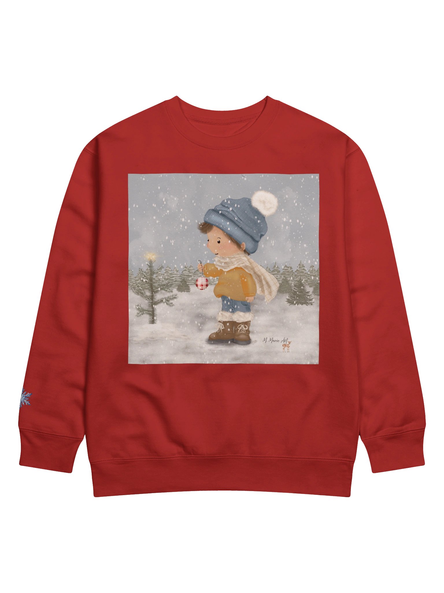 MMarieArt Winter Ornament Sweatshirt product image (1)