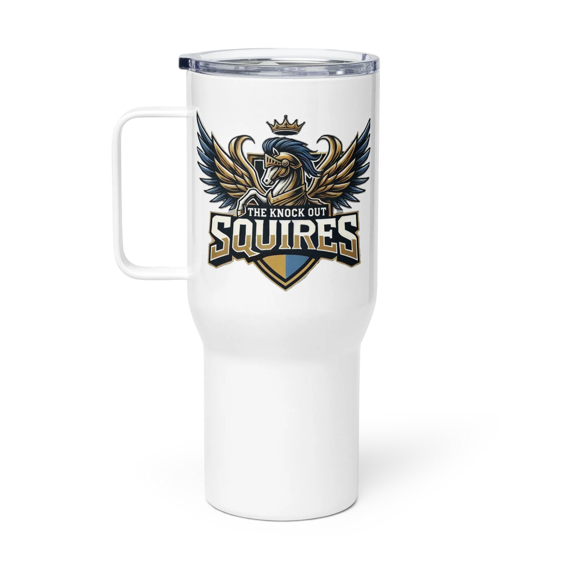 Knockout Squires Team Travel Mug with a Handle product image (1)
