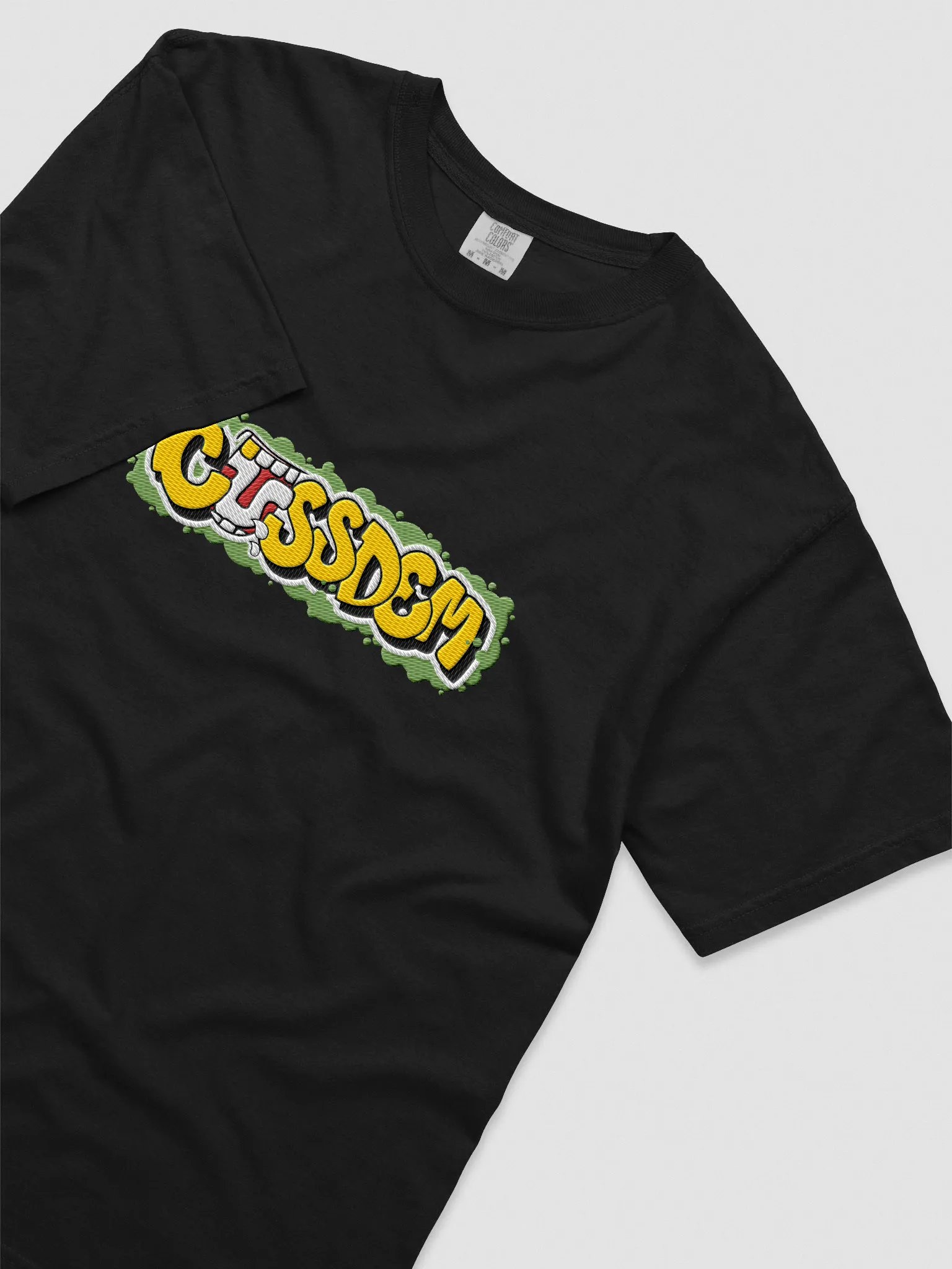 CUSSDEM Graffiti GRN Tee product image (7)